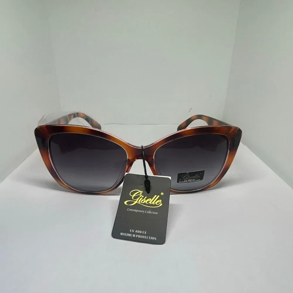 Giselle Contemporary Collection UV400 Cat Eye Sunglasses New with Tags